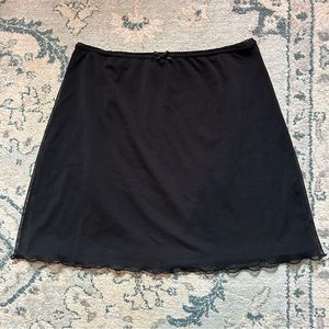 Sheer Brandy Melville Black Skirt